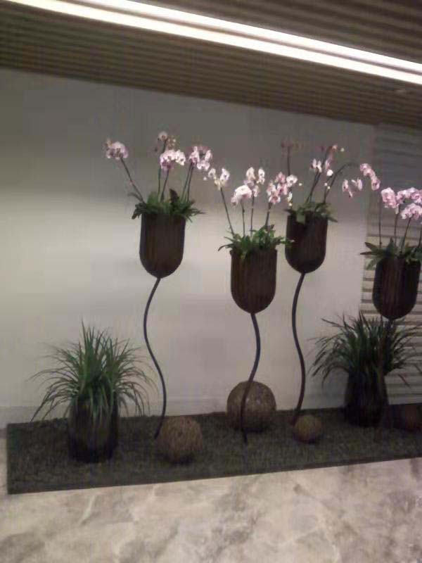 铁艺兰花组合